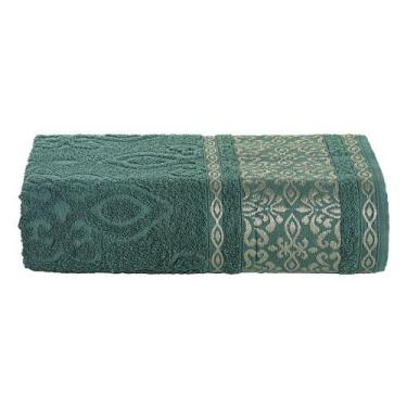 Imagem de Toalha de Rosto 100% algodão 80cm x 50cm macia - SAFIRA ENXOVAIS, Erva