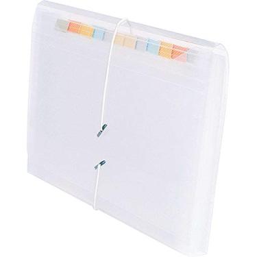 Imagem de DAC - Pasta Sanfonada Econômico 12 divisões Oficio Transparente