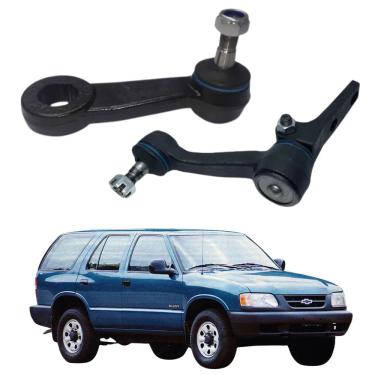 Imagem de Braço Pitman + Braço Auxiliar Nakata Chevrolet Blazer 1996 A 2012 (CX . De Direção ZF)