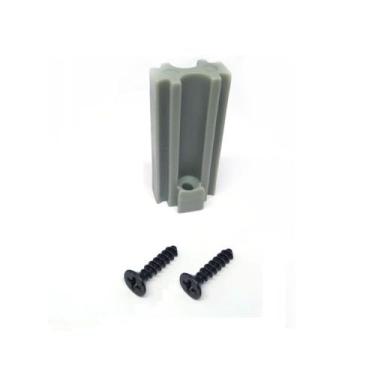 Imagem de Conector Reto para Perfil Modular Link Preto Rometal