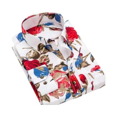 Imagem de Camisa Masculina Slim Fit Manga Comprida - Xadrez - Primavera/Verão, 4