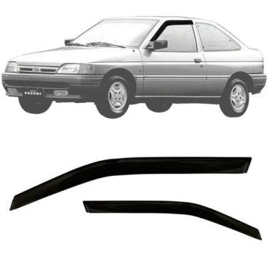 Imagem de Calha de Chuva Esportiva Ford Escort Sapão 1993 94 95 96 2 Portas - Ec