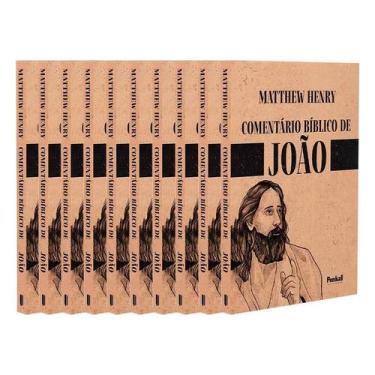 Imagem de Kit 10 Livros  Comentário Bíblico de João  Matthew Henry - Livraria Fa
