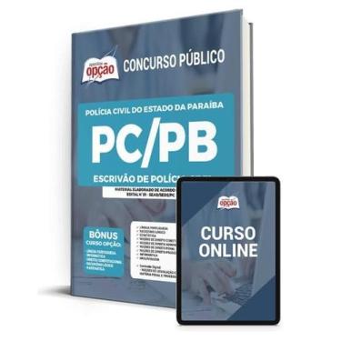 Imagem de Apostila PC-PB - Escrivão de Polícia Civil