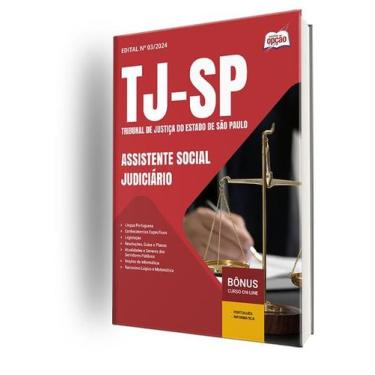 Imagem de Apostila TJ-SP 2024 - Assistente Social Judiciário