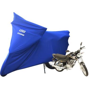 Imagem de Capa De Cobrir Moto Kasinski Seta 150 Não Risca Pintura (Azul)
