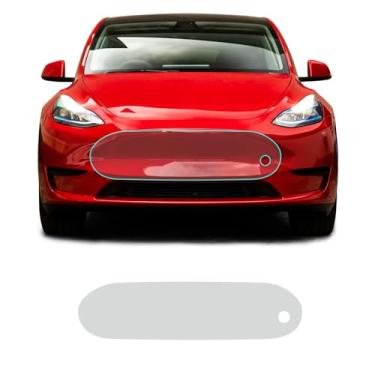 Imagem de FDAIUN Película protetora de tinta de carro TPU para Tesla Model Y 2020-2023 PPF pré-cortado brilhante transparente 8,5 mil filme HD autorreparável, protetor de arranhões, acessórios externos