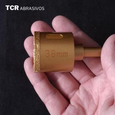 Imagem de SERRA COPO DIAMANTADA PARA CERAMICA/PORCELANATO 38mm - HELICOIDAL - tc