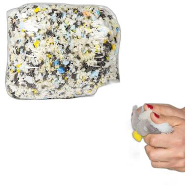 Imagem de 30 Litros Flocos De Espuma Para Enchimento Almofada Puff