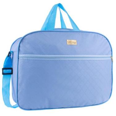 Imagem de Bolsa Saída Maternidade Grande Menino/Menina Multifunção - rallory, Az