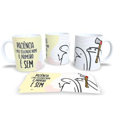 Imagem de Caneca de Porcelana Personalizada Flork Frases Engraçadas, Divertidas 
