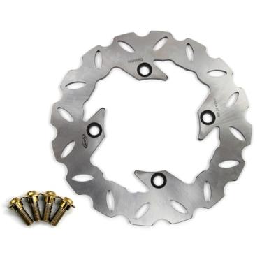 Imagem de Rotor de disco de freio traseiro com parafusos de montagem para Honda PANTHEON 125 150 03-07, CB600F HORNET 600 98-06, CBR600F CBR600F3 CBR600F4I 1991-2007, CBR600RR 600 03 -22, C BR900RR 92-99