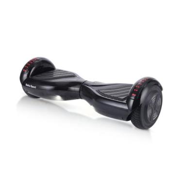 Imagem de Hoverboard D43 Preto Com Alcance de até 10km Caixa de Som Bluetooth Em