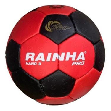Imagem de Bolas rainha handebol pro costurada imp , Vermelho, H3