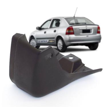 Imagem de Tampa De Acabamento Traseira Final Do Spoiler Lateral Lado Esquerdo Preto Autoplast Astra