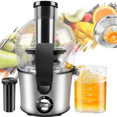 Imagem de Larmao Espremedor de Laranja, Centrifuga de Frutas, 2L, 2 Velocidades, Aço Inoxidável