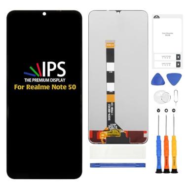 Imagem de A-MIND Substituição de tela para Realme Note 50 17.1 cm OEM Original LCD Display Touch Digitalizador Assembléia com Kit de Ferramentas de Reparo Painel Frontal Completo Kit de Reparo RMX3834