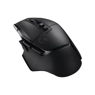 Imagem de Logitech G Mouse para jogos sem fio 502 X Lightspeed - interruptores óptico-mecânicos híbridos LIGHTFORCE, sensor de jogos HERO 25K, compatível com PC - macOS/Windows - Preto