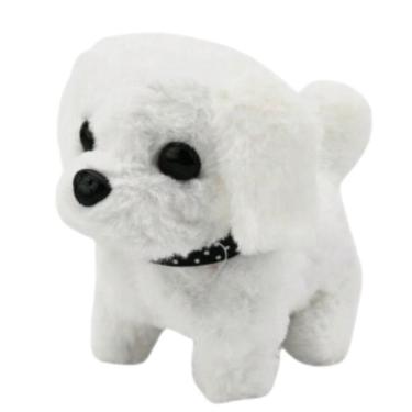 Imagem de Cachorro Cachorrinho De Pelúcia Que Anda E Late A Pilha 1 Unidade