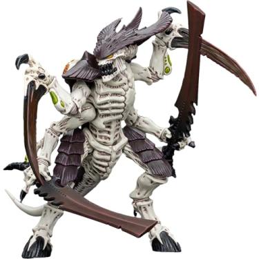 Imagem de JOYTOY Warhammer 40k Tyranids Hive Fleet Leviathan Tyranid Warrior with Boneswords 2 1/18 Action Figure Collect and Display Model