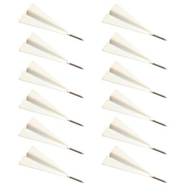Imagem de Placa de papel Haidong 12 peças criativa de papel para avião Pushpins Pinos de desenho de cortiça Tack