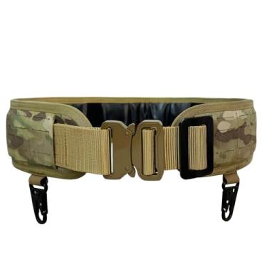 Imagem de Cinto de batalha tático de liberação rápida ajustável Molle Modular Rigger's Belt feito de nylon 1000D