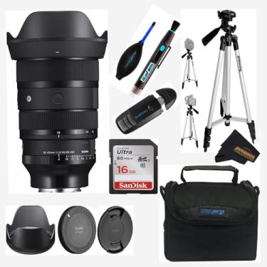 Imagem de Sigma Lente artística 28-45 mm f1.8 DG DN para Sony E com pacote básico Sunshine Photo - 4 anos de garantia do fabricante dos EUA