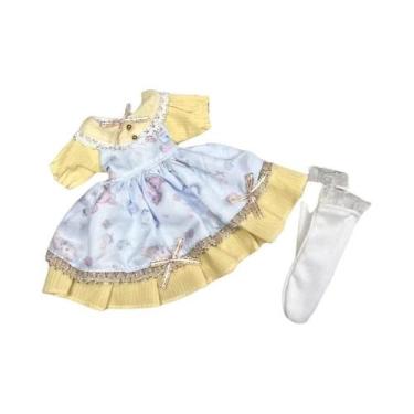 Imagem de Roupas De Boneca Bjd De 30cm, Vestido De Menina, Maquiagem, Acessórios