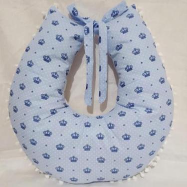 Imagem de Almofada Amamentação para Bebê 100% Algodão - Mãe e Filho Enxovais, Pr