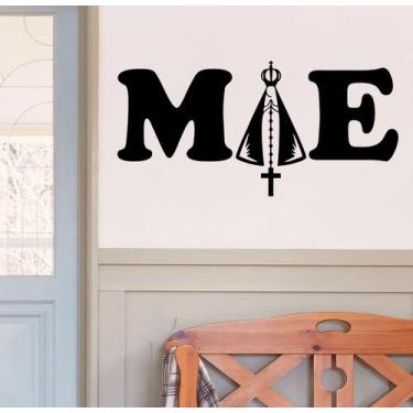 Imagem de Adesivo Decorativo de Parede Religião e Palavra Mãe nossa senha aparec