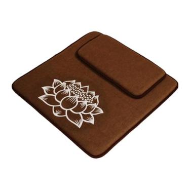 Imagem de Aymzbd Almofada de meditação, assento, conjunto de almofadas de chão, tapete, assentos de ioga para quarto, jogo de tabuleiro, CafÉ