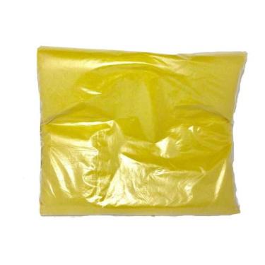 Imagem de Saco De Lixo 60 Litros Colorido Amarelo Comum Com 100 Unid. - Cometa