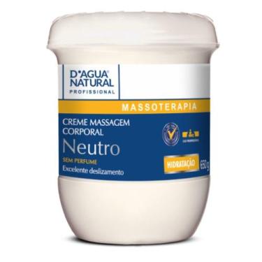 Imagem de Kit óleo creme massagem neutro rosa mosqueta dagua natural - Genérico