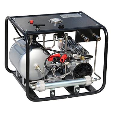 Imagem de HPDMC Sistema de mergulho sem óleo para narguilé terceiro pulmão bomba de vácuo para mergulho com snorkel (550W)