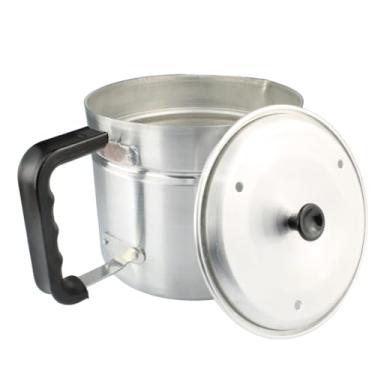 Imagem de Fervedor Hotel Leiteira Caneco Grande Nº 18 Alumínio Cabo Baquelite - 2,7 Litros