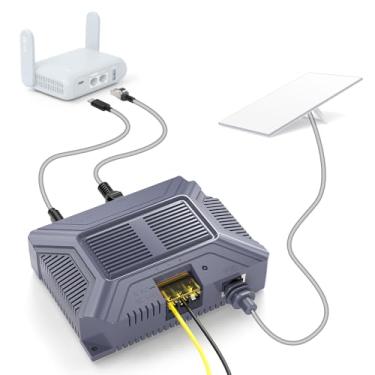 Imagem de MSAFF Injetor Starlink Poe Com Saída De Energia Usb E Tipo C - Kit Conversão 5 Em 1 Compatível Antena Parabólica Gen 3 200 W, Conversor Adaptador Cabo Spx, Entrada Dc 9-36 V