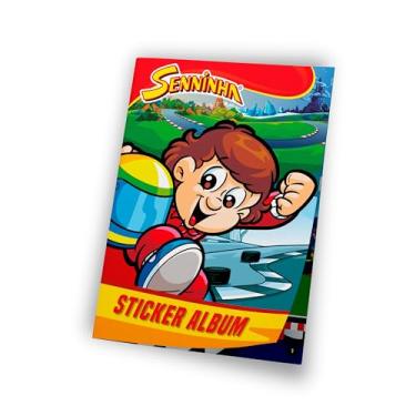 Imagem de Topps - Kit Álbum Senninha Completo com 128 figurinhas