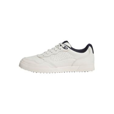 Imagem de adidas Tênis de golfe masculino Retrocross 25 Spikeless Golf, Off-white, 42