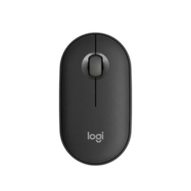 Imagem de Mouse Logitech Pebble 2 M350 Silent 3 Botões Sem Fio 4000DPI Grafite