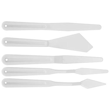 Imagem de Generic Pintura a óleo Espátula, Tinta a óleo Ergonômica de Tinta Branca Portátil para Estudantes de Arte para Iniciantes