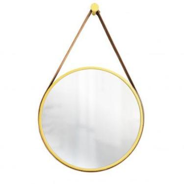 Imagem de Espelho Decorativo Adnet Amarelo Alça material sintético Caramelo 50 c