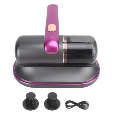 Imagem de Pó sem fio pó de pó de 10kpa sucção de 10kpa baixo ruído portátil portátil pó de vácuo com filtros laváveis para sofá de colchão de colchão de colchão de abds de 185 ml de copo