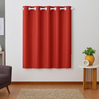 Imagem de Cortina Blackout Corta Luz 1,40 X 1,80 Antimofo Sala Quarto Cozinha Ev