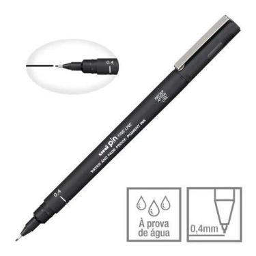 Imagem de Caneta uniball nankim uni pin 0.4 preto - 31.7800