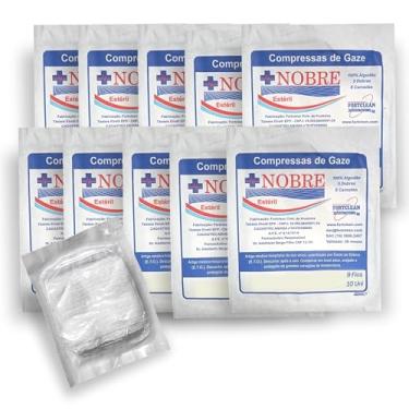 Imagem de Compressa De Gaze ESTÉRIL 13 Fios Hidrófila 1000 Uni