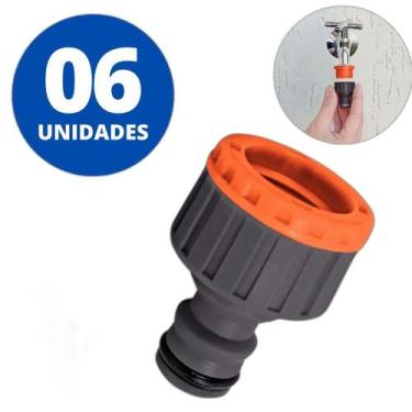 Imagem de Bico Torneira Engate Rápido Conexão Torneira 3/4 + Redução - Tramontin