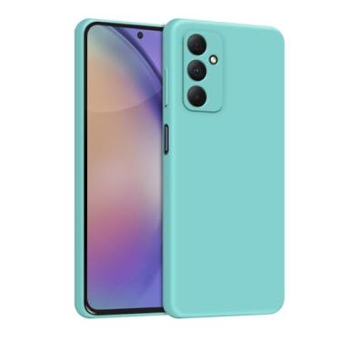 Imagem de Capa Capinha Para Samsung S25 Ultra com Proteção Aveludado Premium (VERDE AGUA)