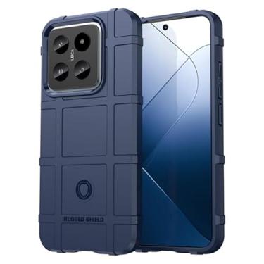 Imagem de Capa Case Xíaomi 14 (Tela 6.36) Rugged Shield Anti Impacto (Azul)