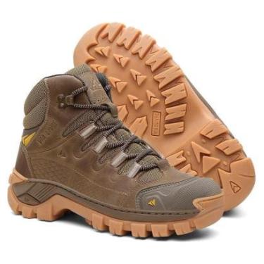 Imagem de Bota Coturno Masculino Cano Médio em Couro Design Moderno Versátil e Confortável para o Dia a Dia-Masculino