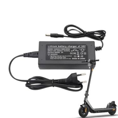 Imagem de Rrlihjgu Carregador De Bateria Para Scooter, Carregador de Bateria de Substituição 42V 2A, Equipamento de Carregamento para Manutenção Diária de Veículos para Bicicletas Elétricas, Scooters Elétricos